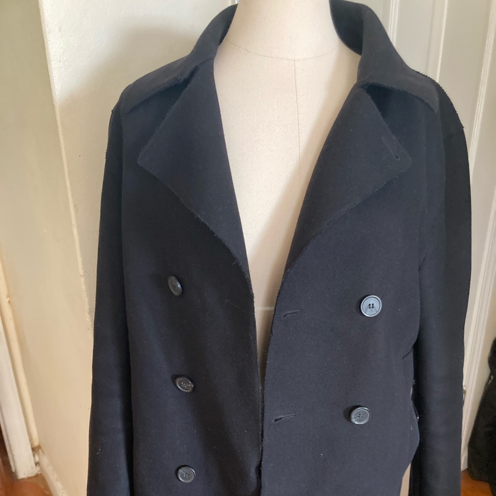 COS wool double breasted jacket